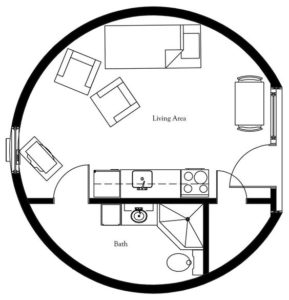 Floor Plans & House Shapes - Air Crete House Tiny House