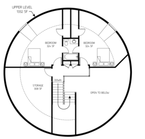 Floor Plans & House Shapes - Air Crete House Tiny House